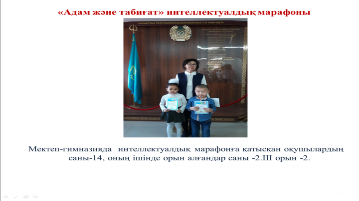 «Адам және табиғат» интеллектуалдық марафоны
