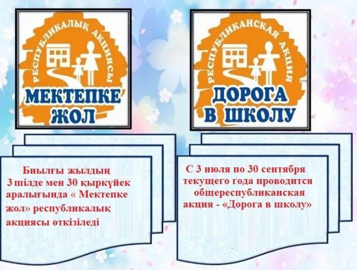 "Мектепке жол" акциясы